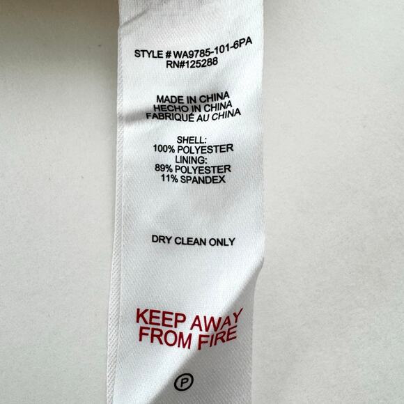 Jason Wu Pearl Fringe Tweed Cropped Top Sleeveless Cream White 10 - Picture 10 of 10